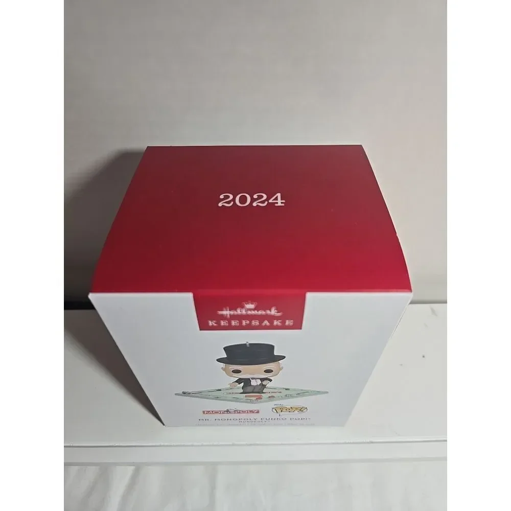 2024 Hallmark Keepsake Monopoly™ Mr. Monopoly Funko POP!®‎ Ornament